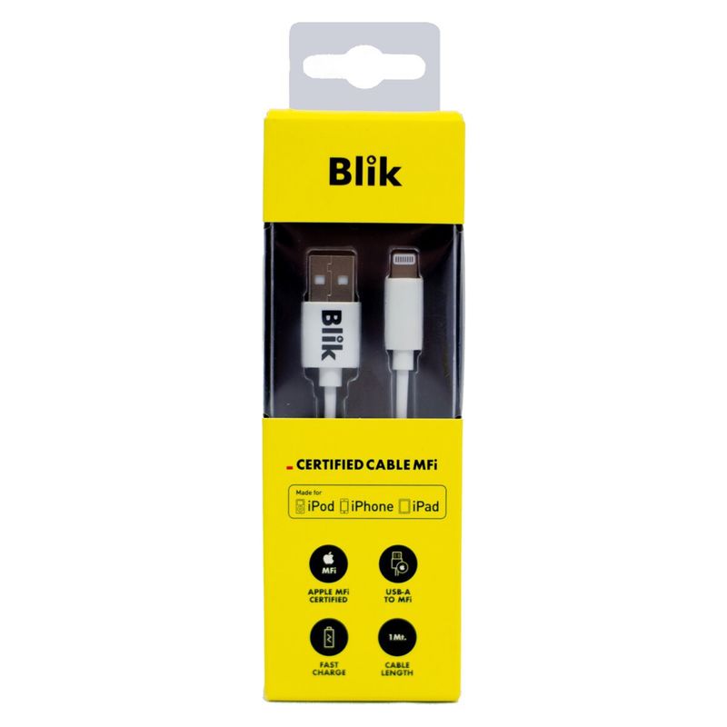BLIK - Cable Lightning Blik Certificado