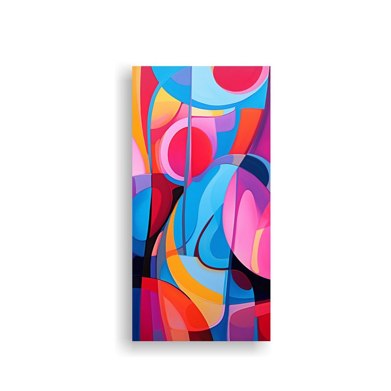 GENERICO - Generador De Composiciones Murales Abstractas 50x100 Cm