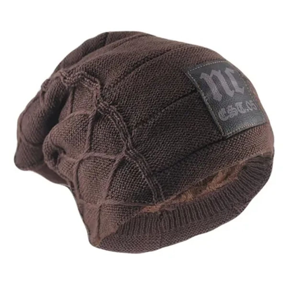 ROYAL - Gorro Invierno Hombre De Lana Con Forro Moda Masculina Royal