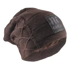 ROYAL - Gorro Invierno Hombre De Lana Con Forro Moda Masculina