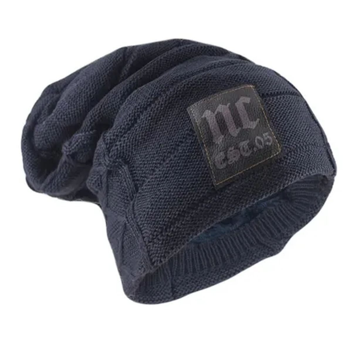 ROYAL - Gorro Invierno Hombre De Lana Con Forro Moda Masculina Royal