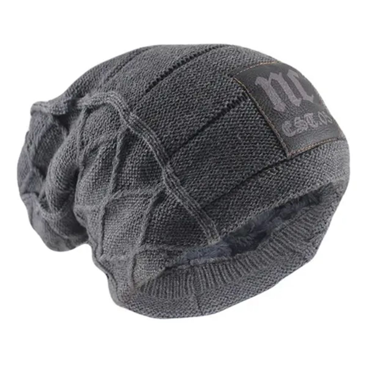 ROYAL - Gorro Invierno Hombre De Lana Con Forro Moda Masculina Royal