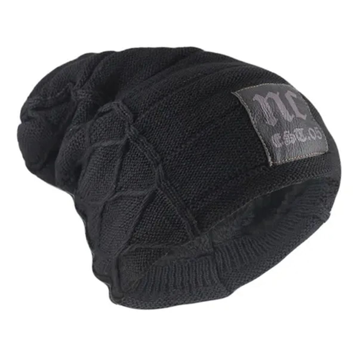 ROYAL - Gorro Invierno Hombre De Lana Con Forro Moda Masculina Royal