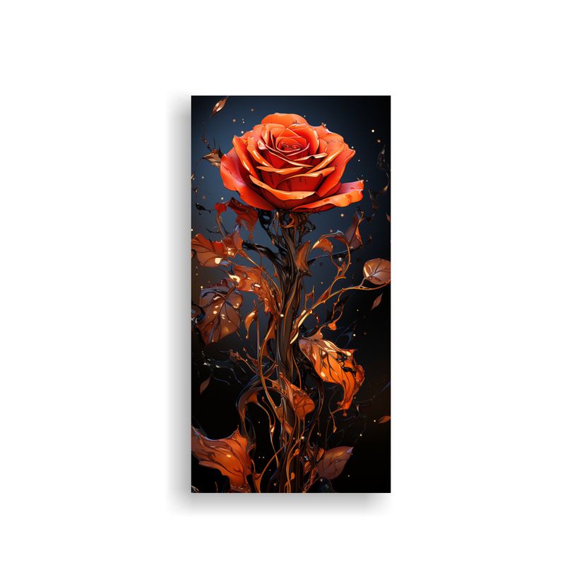 GENERICO - Pintura Decorativa Canva Expresion Innovador De 50x100 Cm