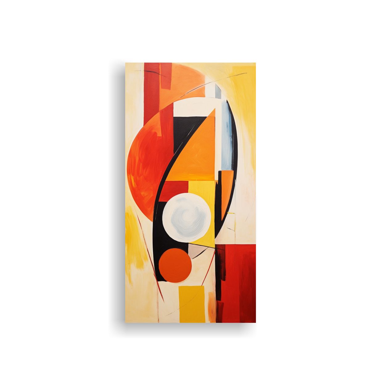 GENERICO - Pintura Canva Inspirador Comedor Estilo Tachisme 60x120 Cm