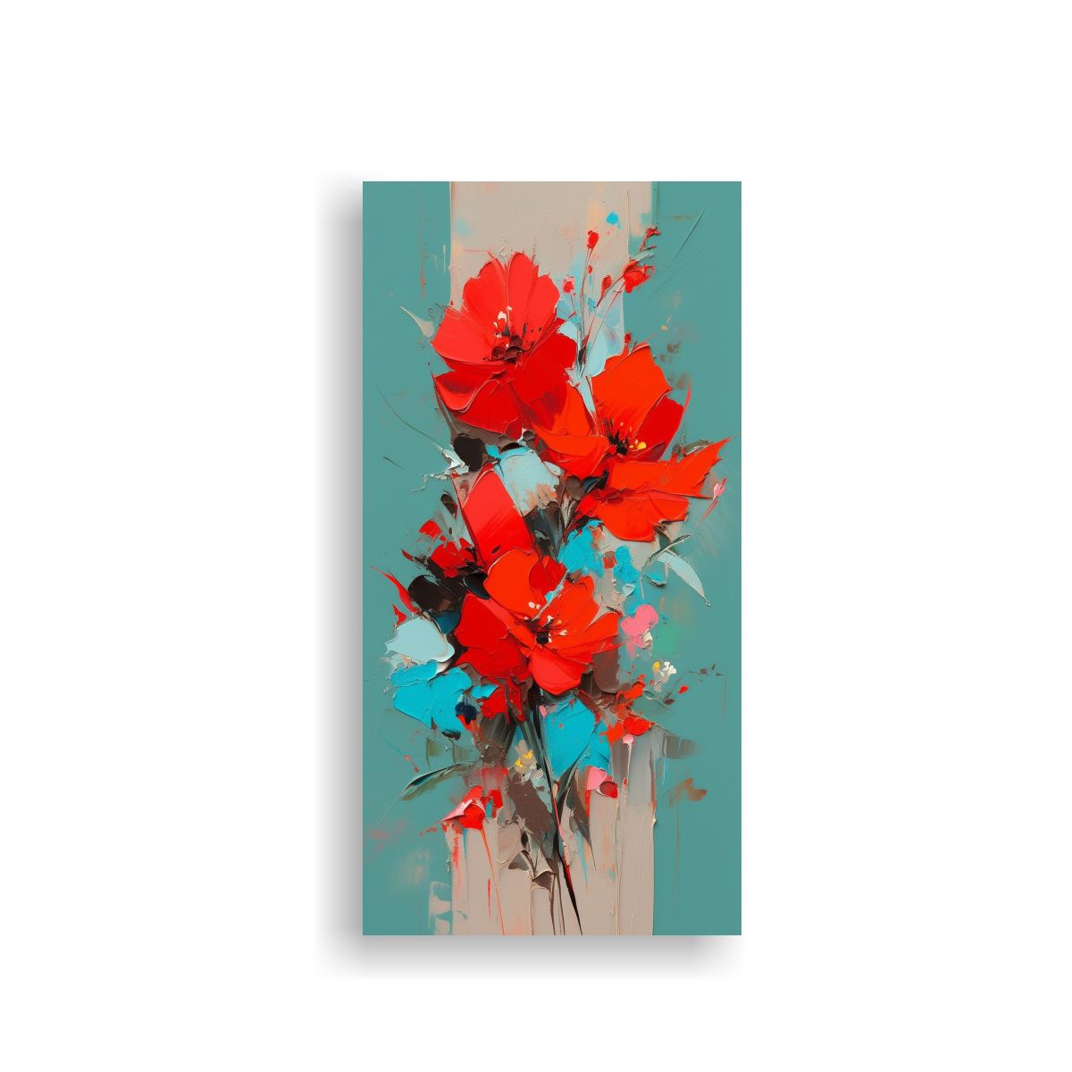 GENERICO - Pintura En Lienzo Espectacular Visual En Colores 40x80 Cm