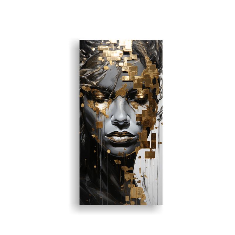 GENERICO - Cuadros Decorativos Con Textura Facial Y 80x160 Cm