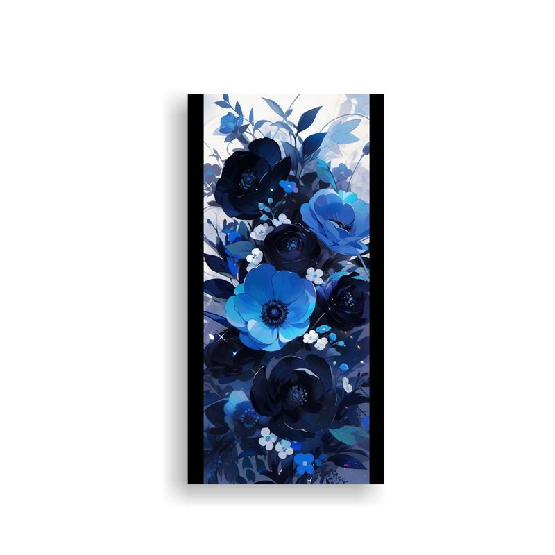 GENERICO - Pintura De Pared Acuarela Profundidad Black AND 50x100 Cm