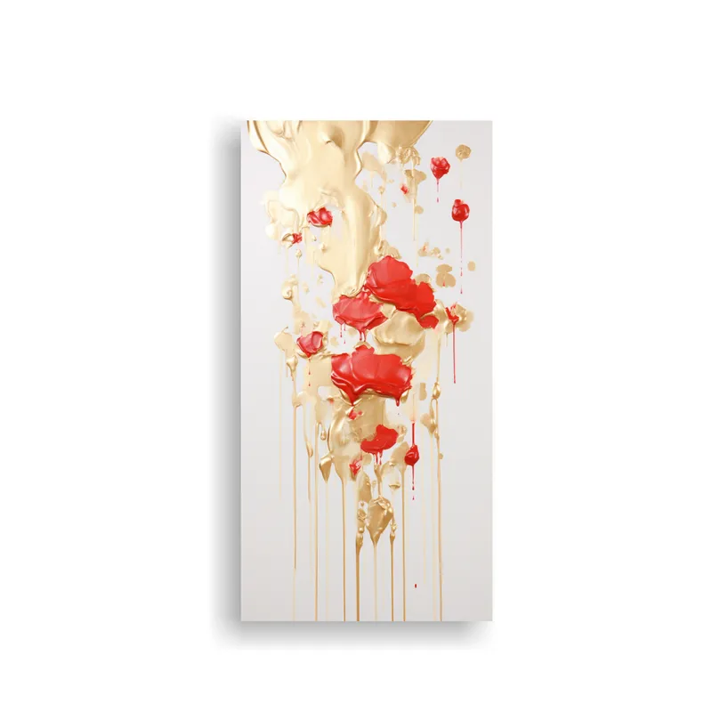 GENERICO - Arte De Pared Minimalista Pintura Acrílica Sin 40x80 Cm