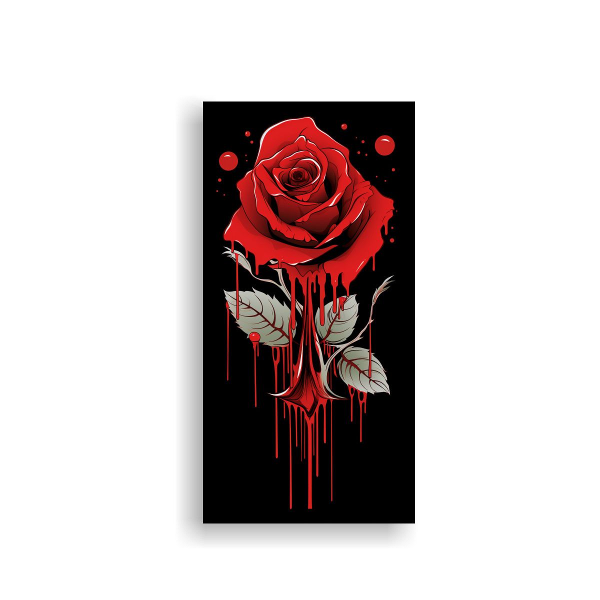 GENERICO - Pintura Moderna En Lienzo De Alta Resolución 20x40 Cm