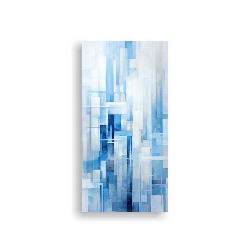 GENERICO - Cuadro Tela Vertical Inspiración Abstracta 20x40 Cm
