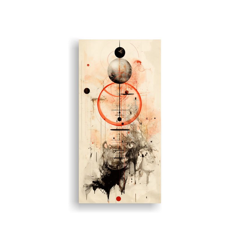 GENERICO - Pinturas Decorativas De Arte De Pared Con Motivos 80x160 Cm