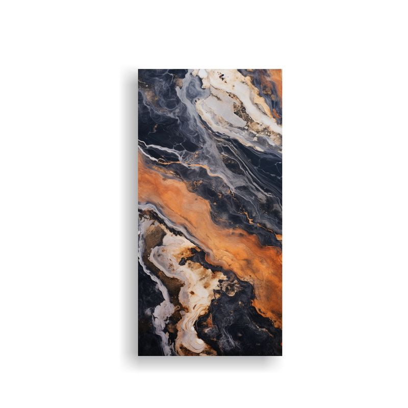 GENERICO - Pintura De Pared Fotografía Abstracta Mármol 50x100 Cm