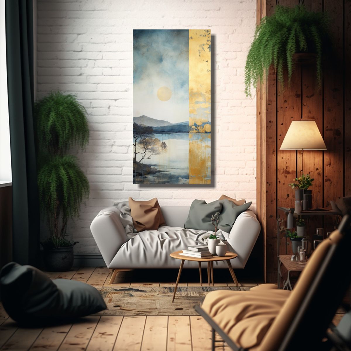 GENERICO - Pintura Mural Arte Callejero Con Acuarela Blanco 80x160 Cm