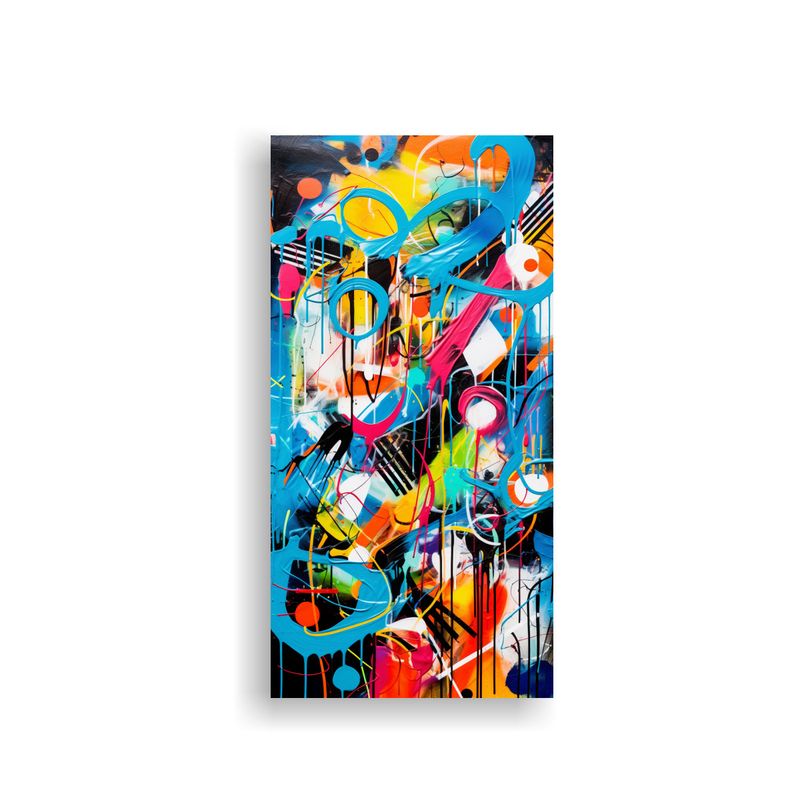 GENERICO - Pinturas Decorativas Abstractas De Fusión 40x80 Cm