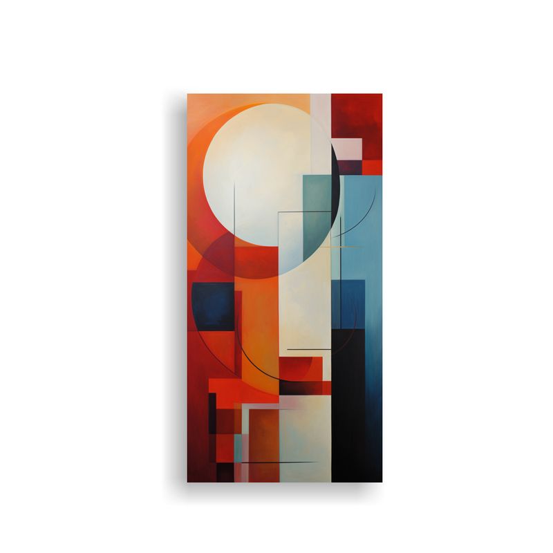 GENERICO - Pintura Decorativa Movimiento Riqueza Visual 60x120 Cm