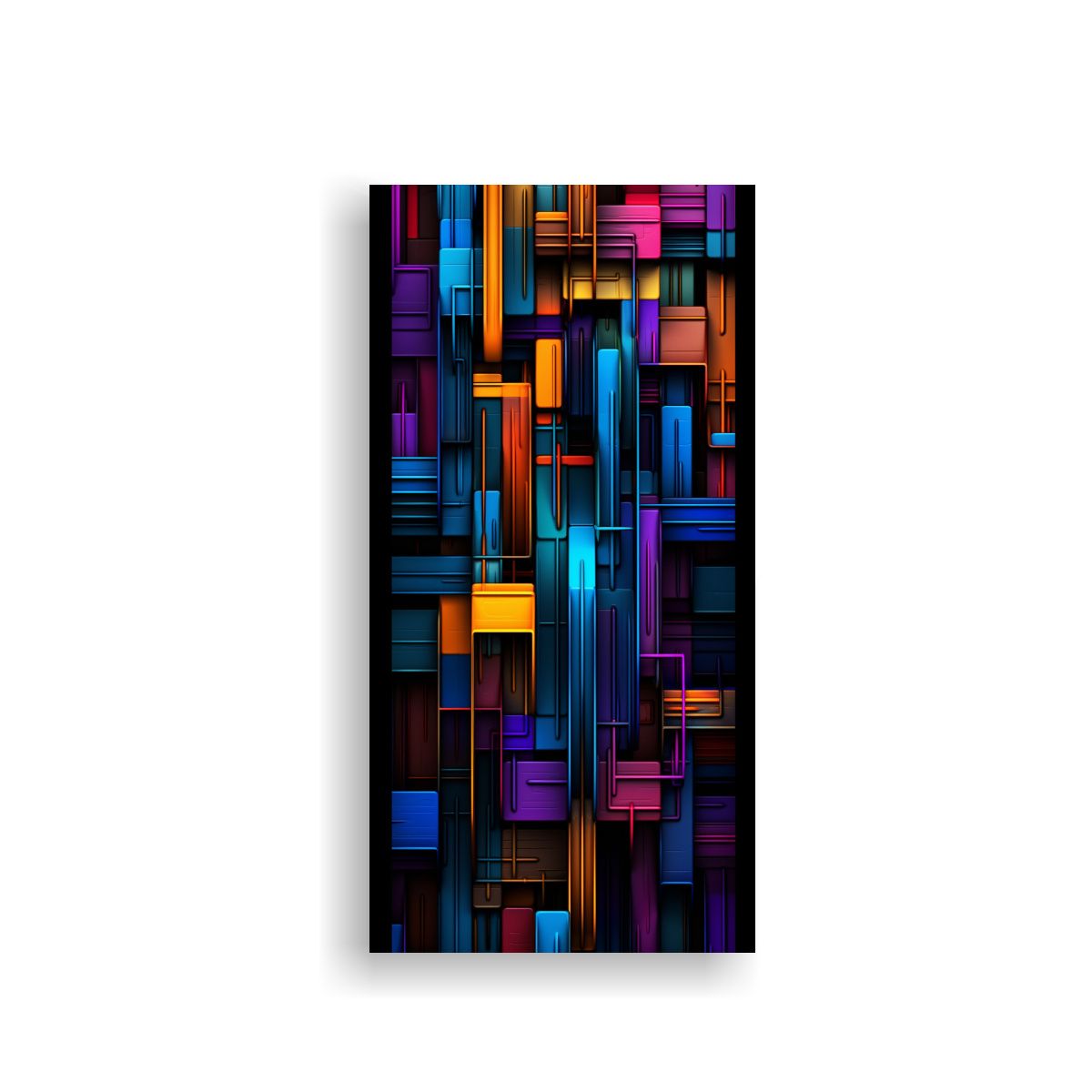 GENERICO - Lienzo De Tela Estilo Galería Diseños 30x60 Cm