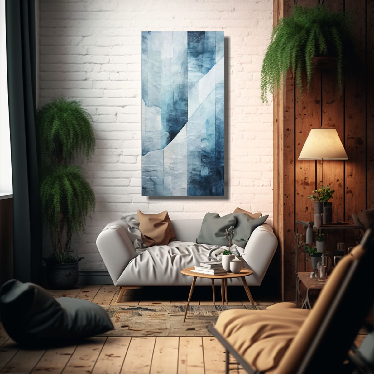 GENERICO - Pinturas Decorativas Abstractas Juveniles Con 50x100 Cm