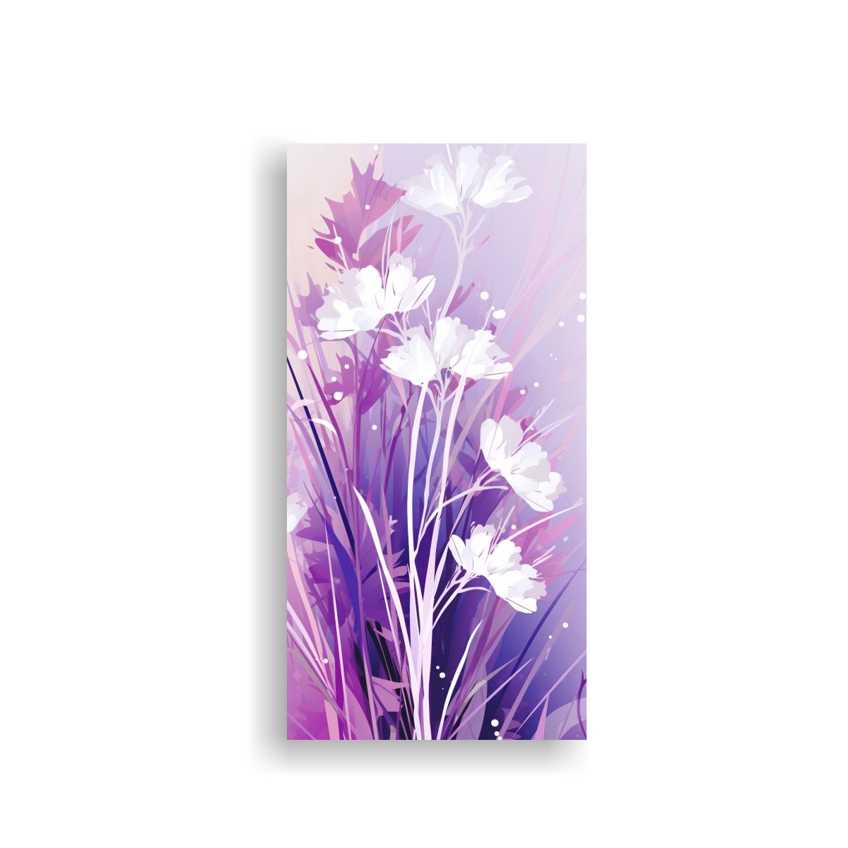 GENERICO - Arte De Pared Tela Canvas Urbano Aromáticas De 20x40 Cm.