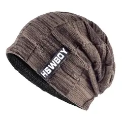 ROYAL - Gorro Invierno Hombre De Lana Con Forro Interno Moda Madriz