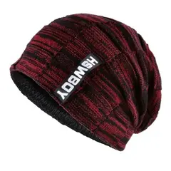 ROYAL - Gorro Invierno Hombre De Lana Con Forro Interno Moda Madriz