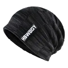 ROYAL - Gorro Invierno Hombre De Lana Con Forro Interno Moda Madriz