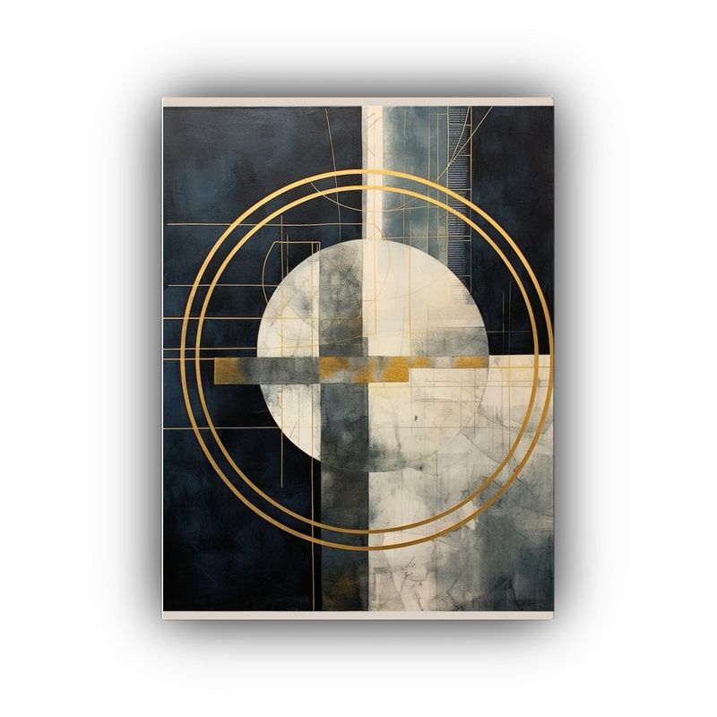 GENERICO - Pinturas Decorativas Abstractas Minimalistas Con 80x120 Cm