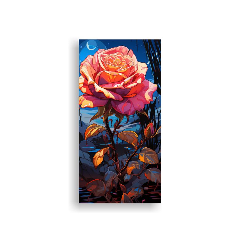 GENERICO - Pintura Estilo Galería De Lienzo Obra Maestra 20x40 Cm