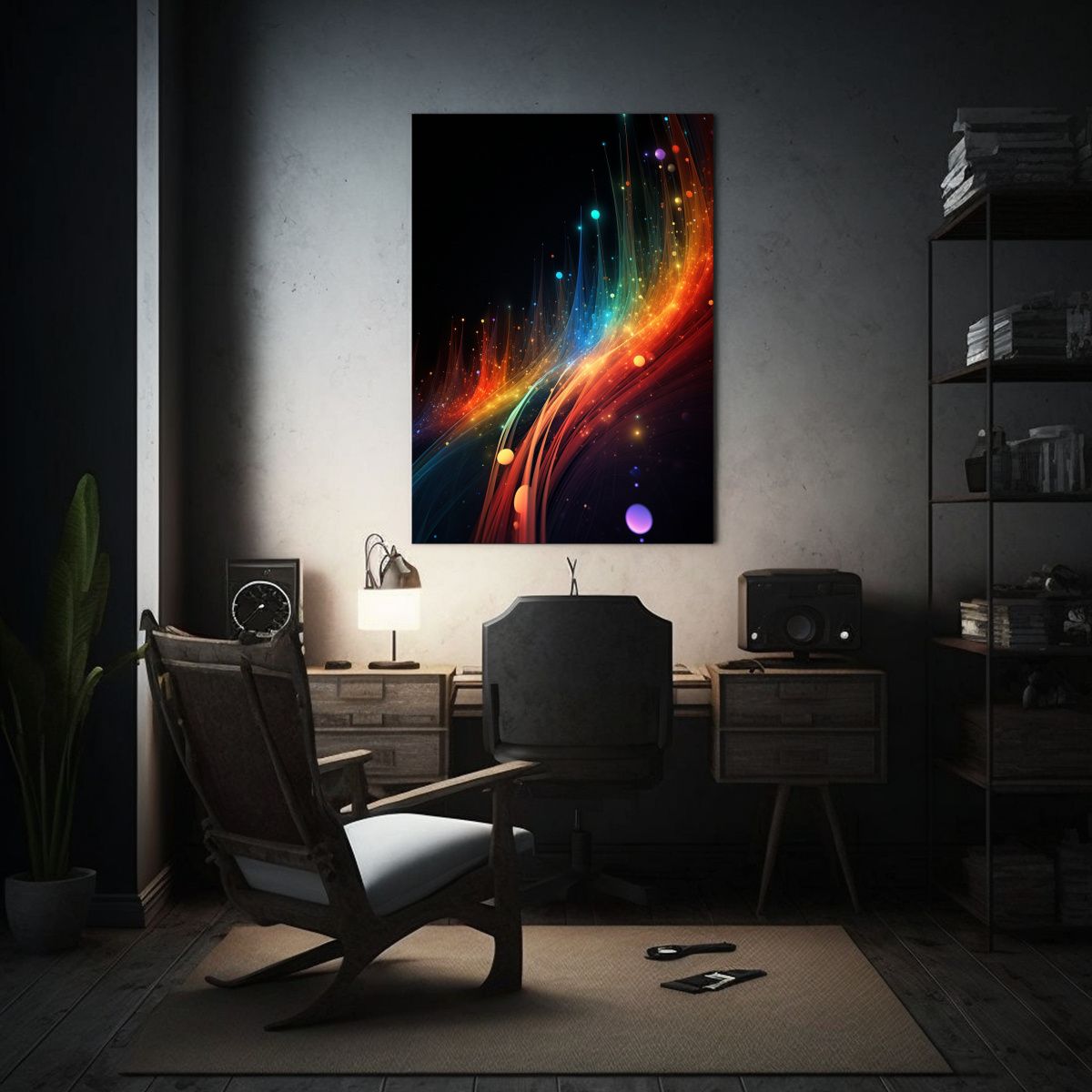 GENERICO - Cuadro Decorativo Exclusivo Ley Universal De 80x120 Cm