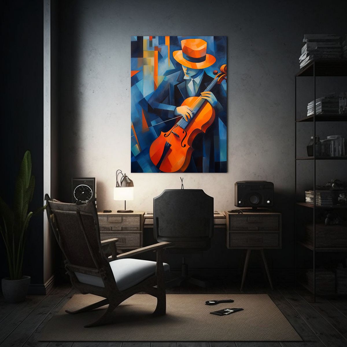 GENERICO - Arte De Pared Imagen Estético Contraste 80x120 Cm