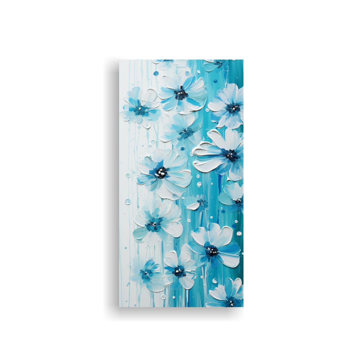 GENERICO - Cuadro Acrílico Sin Costuras Movimiento Calidez 40x80 Cm