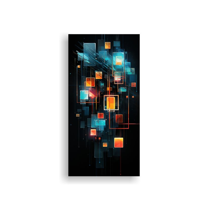 GENERICO - Arte Inspiración Figuras En Alta Definición 60x120 Cm
