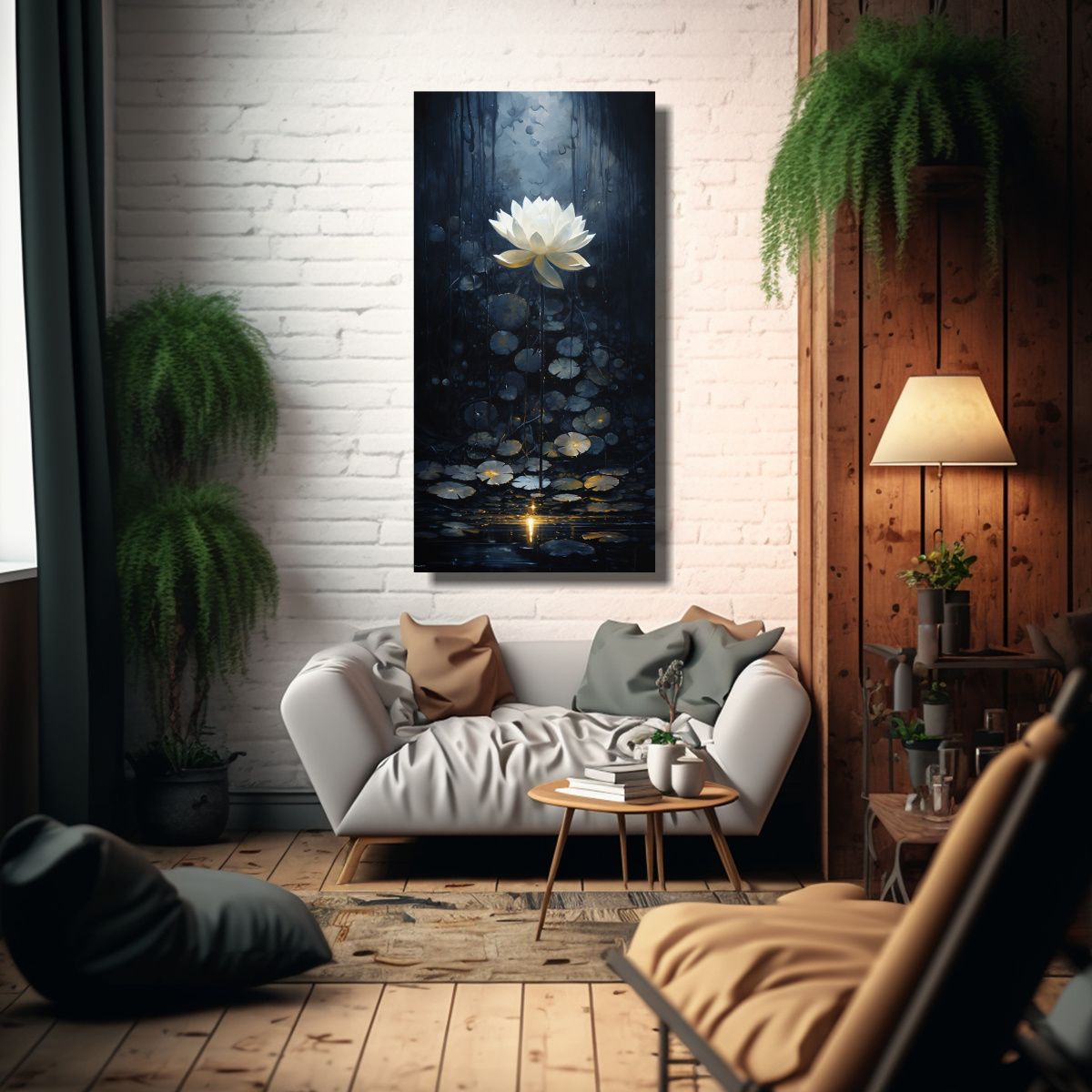 GENERICO - Pintura En Lienzo Estilo Arte Decorativo 70x140 Cm