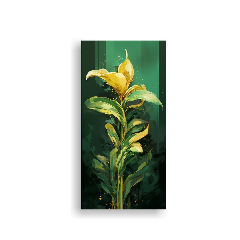 GENERICO - Pintura De Arte De Pared Creativa Árbol De 50x100 Cm