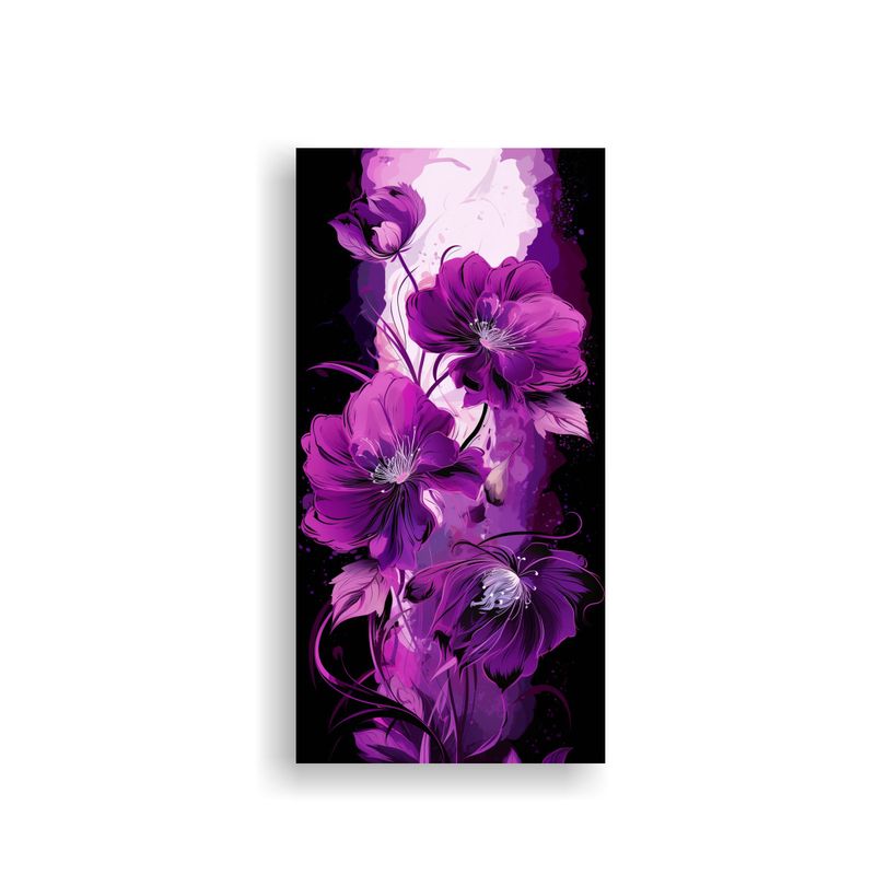 GENERICO - Pinturas Decorativas En Bastidor Con Atmósfera 60x120 Cm