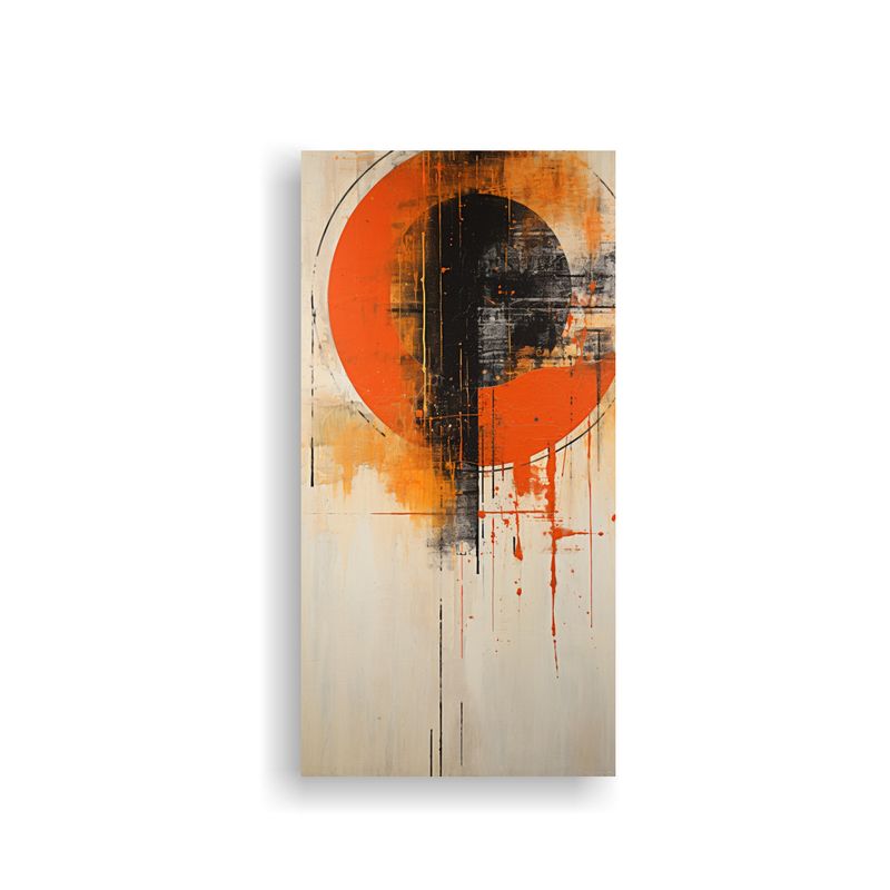 GENERICO - Arte Concepto Para Sala Cuadro Abstracto 60x120 Cm
