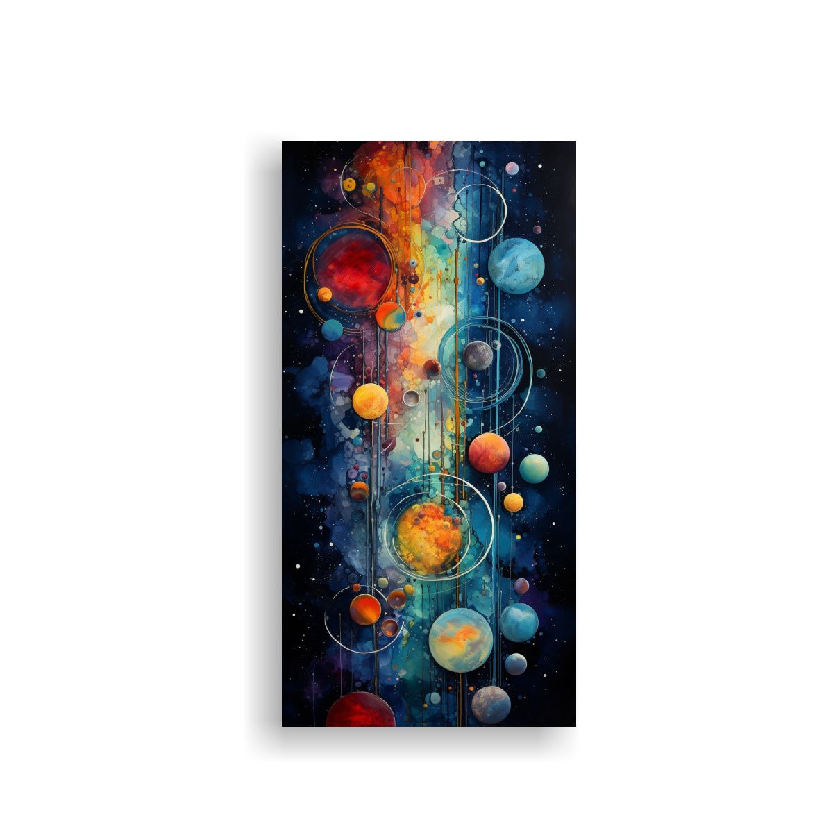 GENERICO - Arte De Pared Diseño Naturaleza Celestial Con 40x80 Cm.