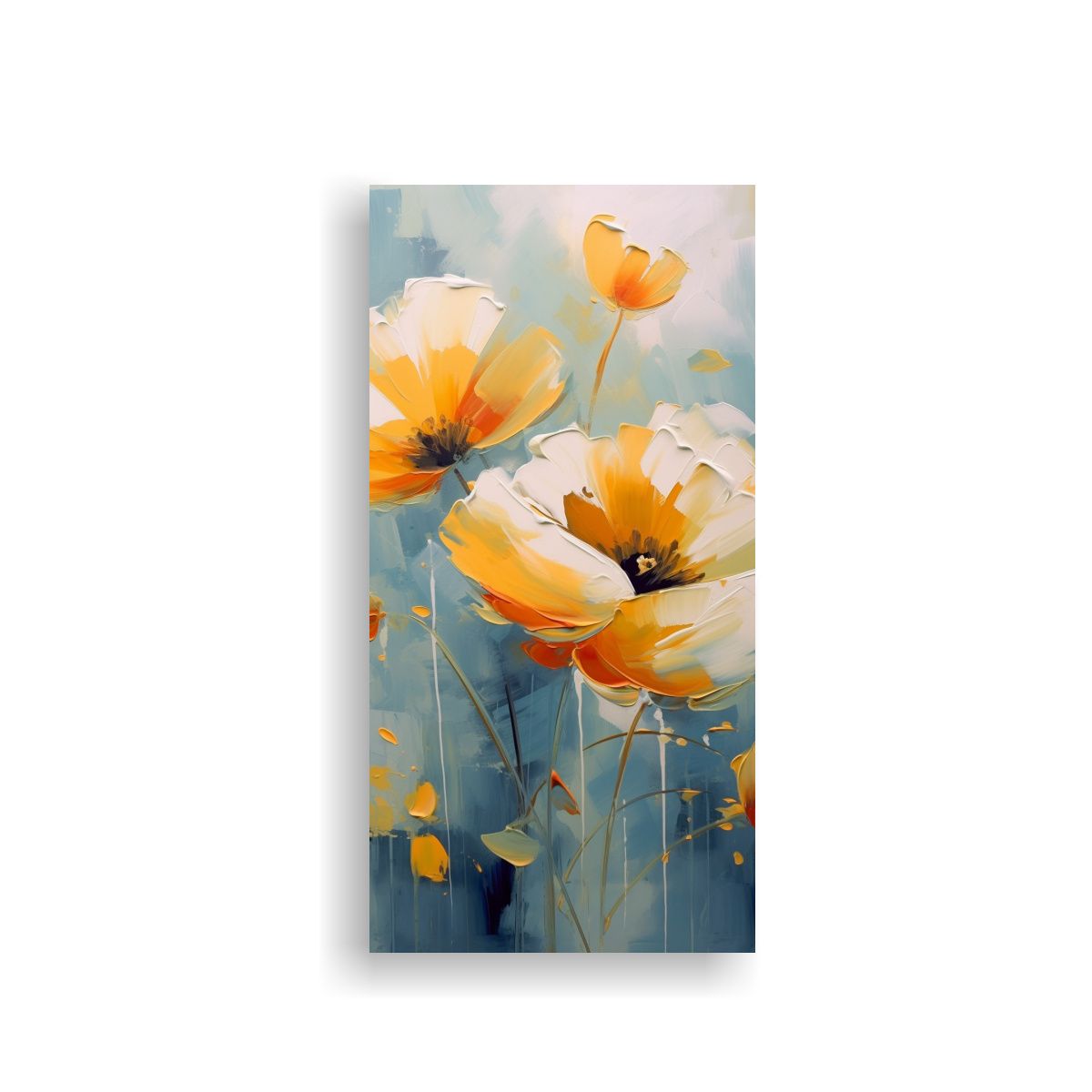 GENERICO - Pintura Al Estilo óleo Arte Expresión Relieve 80x160 Cm