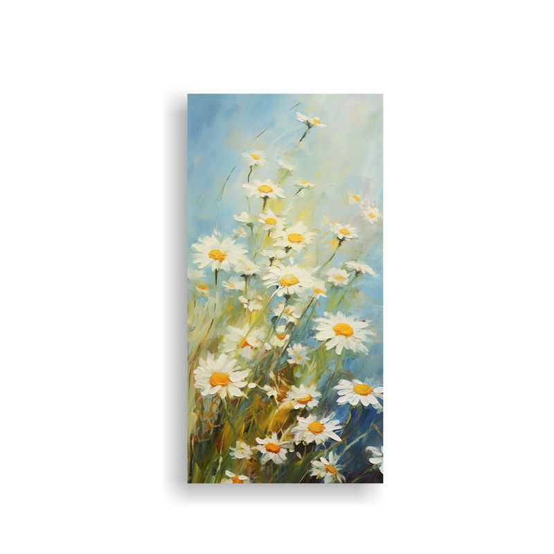 GENERICO - Obra De Arte Inspiración Manzanilla Hierbas 70x140 Cm