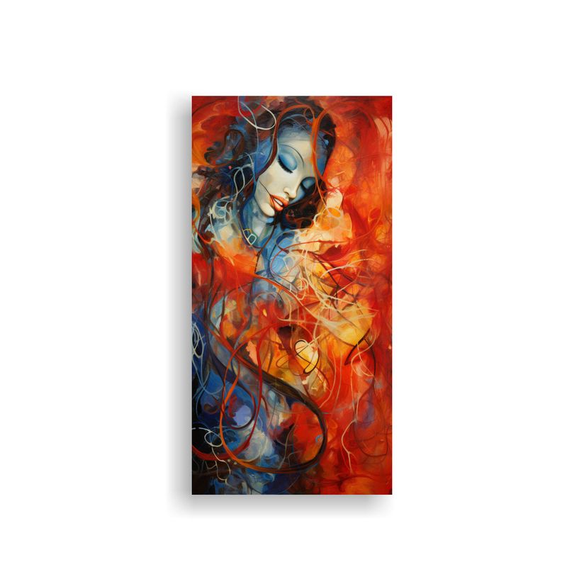 GENERICO - Tela En Bastidor Decorativo Arte Callejero 70x140 Cm