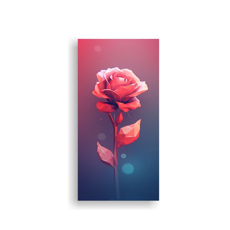 GENERICO - Canva Estético De San Valentín Con Diseño De 50x100 Cm
