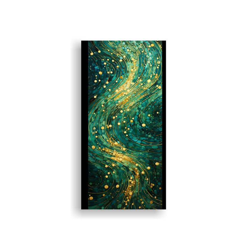 GENERICO - Pintura Decorativa Estilo Puntillismo Luminoso 70x140 Cm