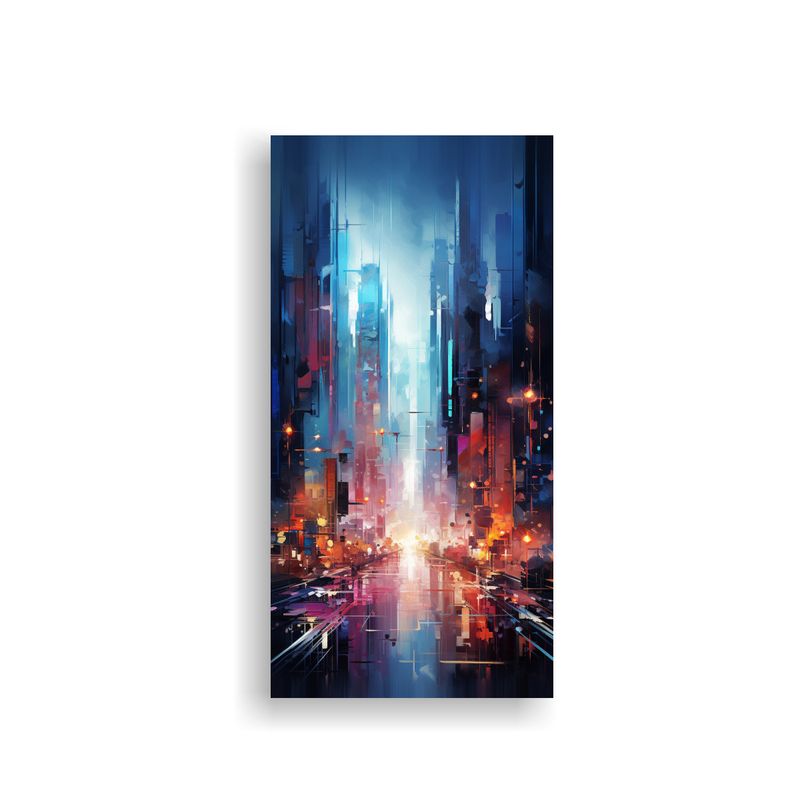 GENERICO - Pinturas Decorativas Inspiradas En Figuras 50x100 Cm