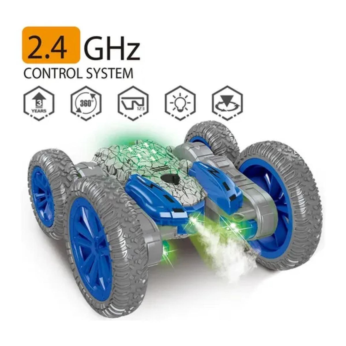 GENERICO - Juguete Auto Acontrol Remoto Acrobatico 360 Grados Infantil