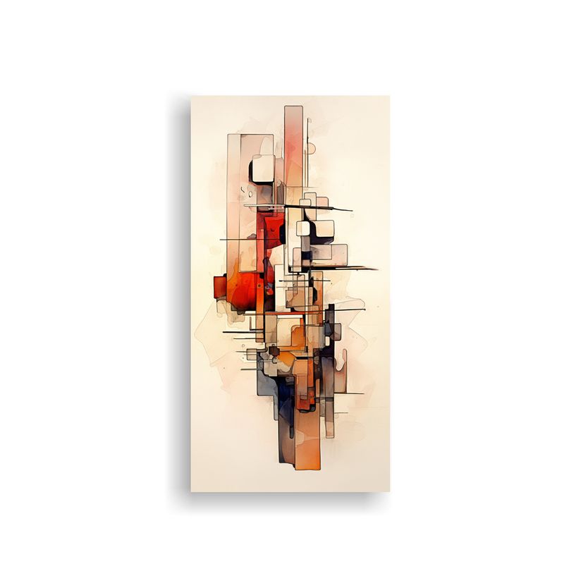 GENERICO - Pinturas De Decoración Abstracta Surrealista 30x60 Cm