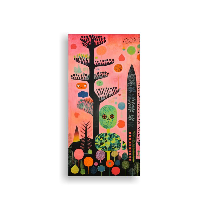 GENERICO - Pinturas Arte De Pared De Alta Calidad Marimekko 20x40 Cm