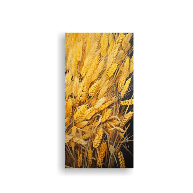 GENERICO - Pintura Abstracta De Granos De Arroz Estilo óleo 40x80 Cm