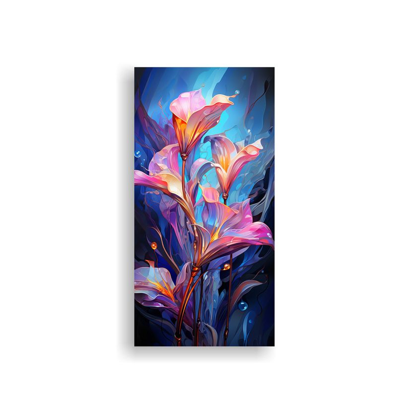 GENERICO - Tela Impresa Perspectiva Hojas De Heliconia En 40x80 Cm