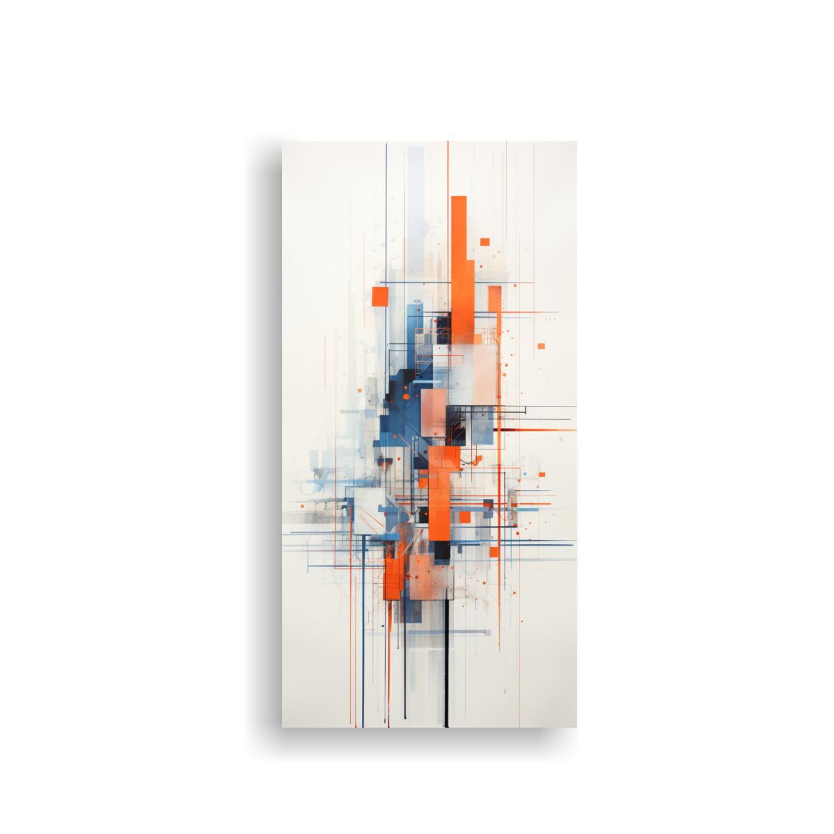 GENERICO - 1 Cuadro Alta Calidad Esquema De Dibujo Con 50x100 Cm