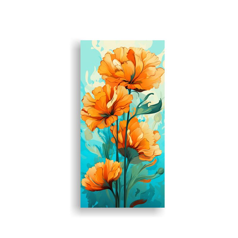 GENERICO - Cuadro De Decoración Con Finas Líneas Que 30x60 Cm